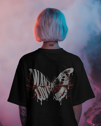 Unisex Oversized T-shirt : Bloody Love