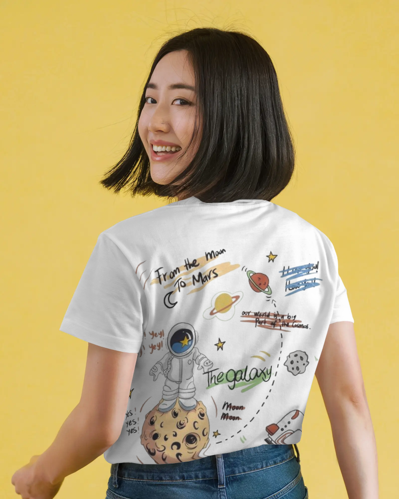 Unisex Oversized T-shirt : Galaxy