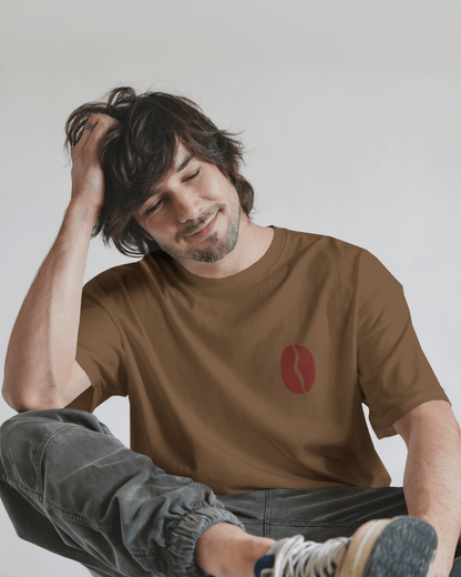 Unisex Oversized T-shirt : Coffee Lover