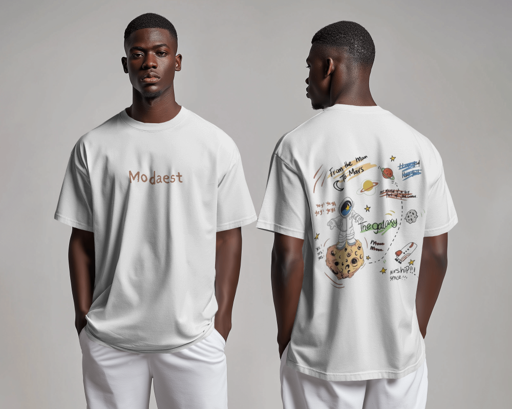 Unisex Oversized T-shirt : Galaxy