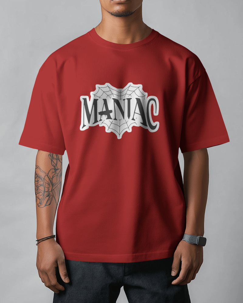 Unisex Oversized T-shirt : Maniac