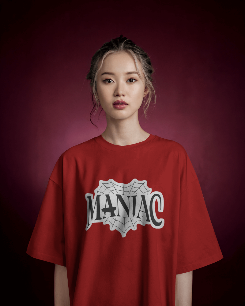 Unisex Oversized T-shirt : Maniac