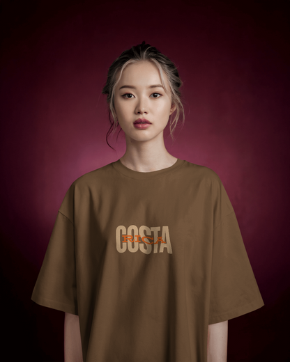 Unisex Oversized T-shirt : Costa Rica