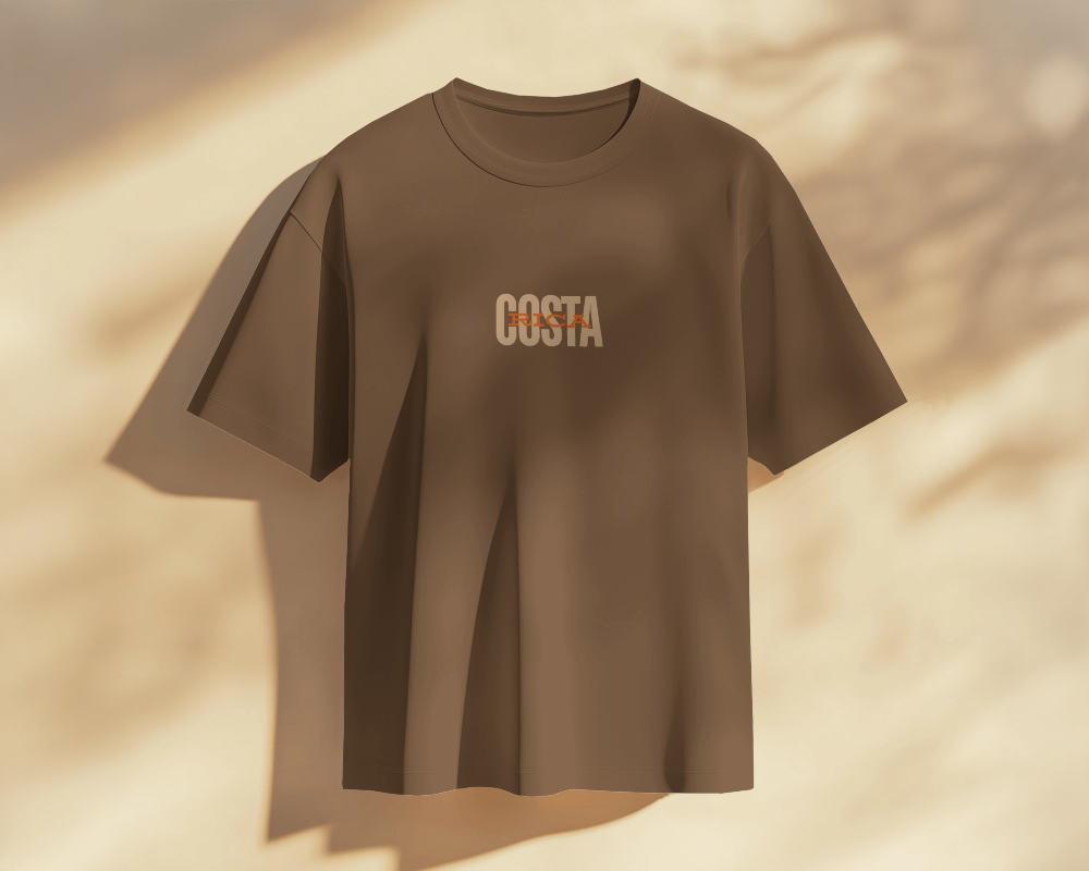 Unisex Oversized T-shirt : Costa Rica