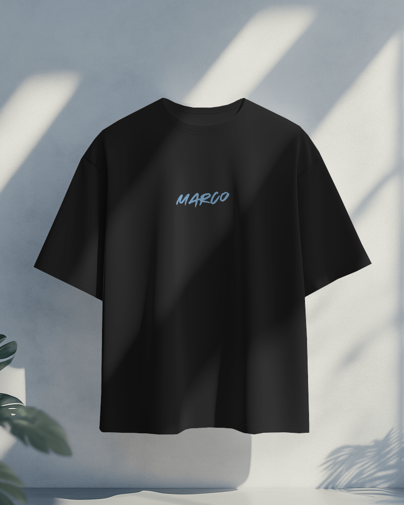 Unisex Oversized T-shirt : Marco