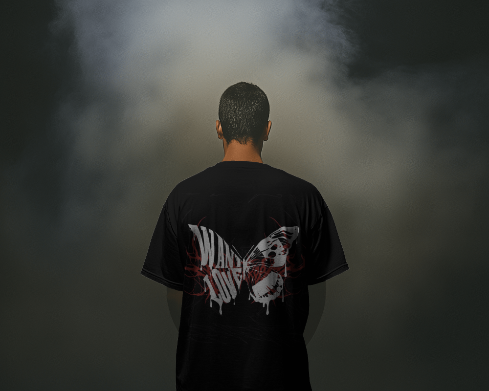Unisex Oversized T-shirt : Bloody Love
